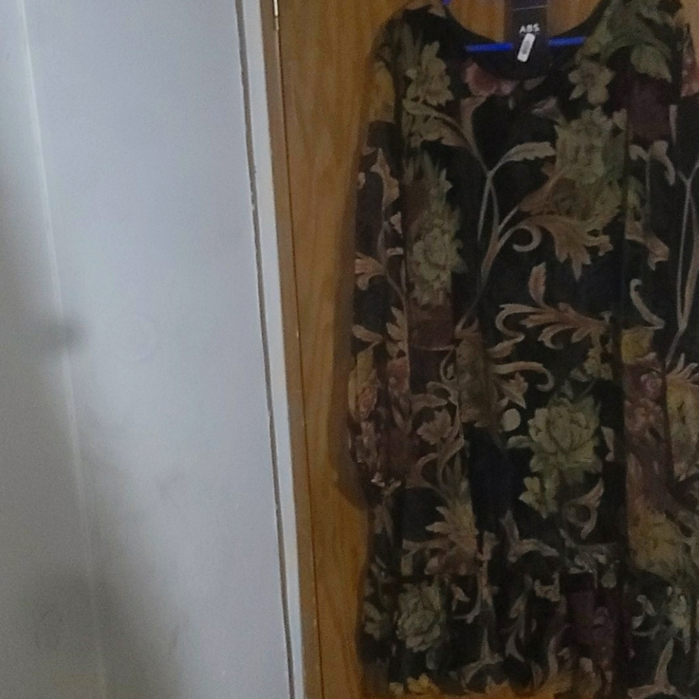 Abs size 24 flower print dress